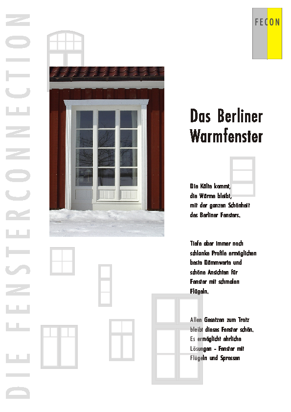 Berliner Warmfen - Flyer